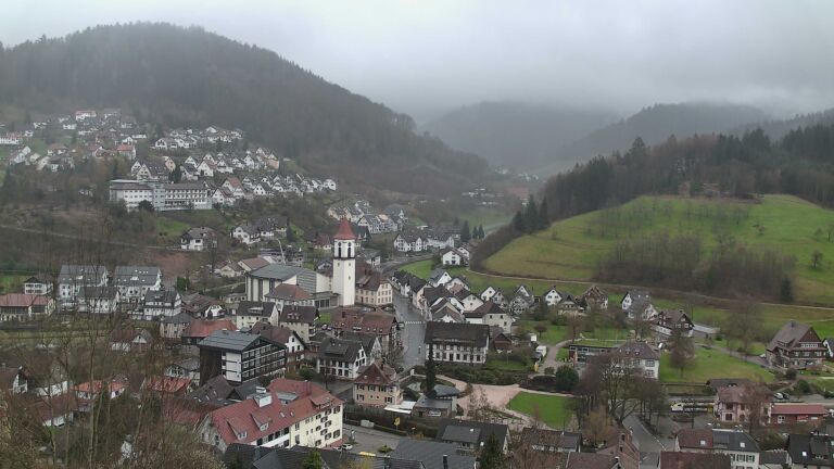 Dieses Bild zeigt eine Webcam-Aufnahme von Ottenhöfen, aufgenommen am Dienstag, den 31.03.2026 um 11:40 Uhr