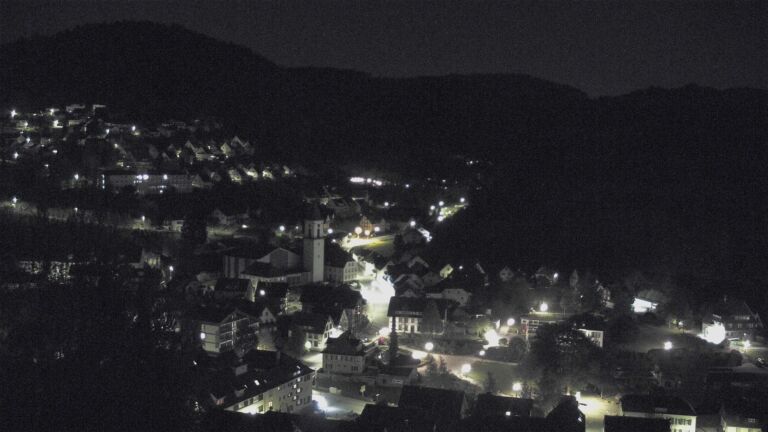 Dieses Bild zeigt eine Webcam-Aufnahme von Ottenhöfen, aufgenommen am Sonntag, den 26.04.2026 um 03:00 Uhr