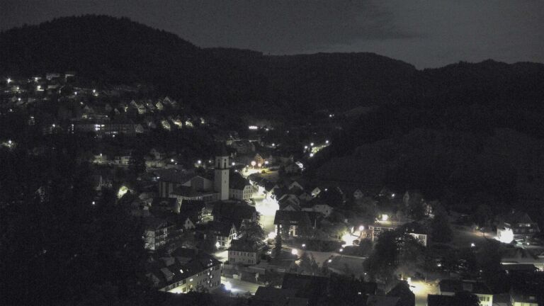 Dieses Bild zeigt eine Webcam-Aufnahme von Ottenhöfen, aufgenommen am Mittwoch, den 30.09.2026 um 04:00 Uhr