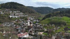 Dieses Bild zeigt eine Webcam-Aufnahme von Ottenhöfen, aufgenommen am Samstag, den 11.04.2026 um 16:40 Uhr