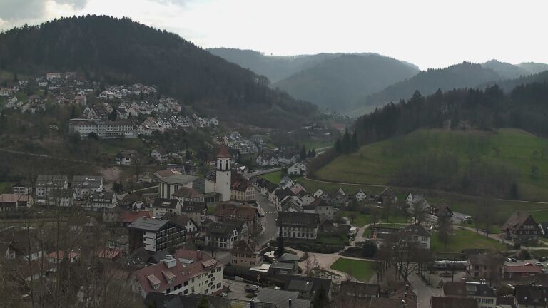 Dieses Bild zeigt eine Webcam-Aufnahme von Ottenhöfen, aufgenommen am Montag, den 23.03.2026 um 11:30 Uhr