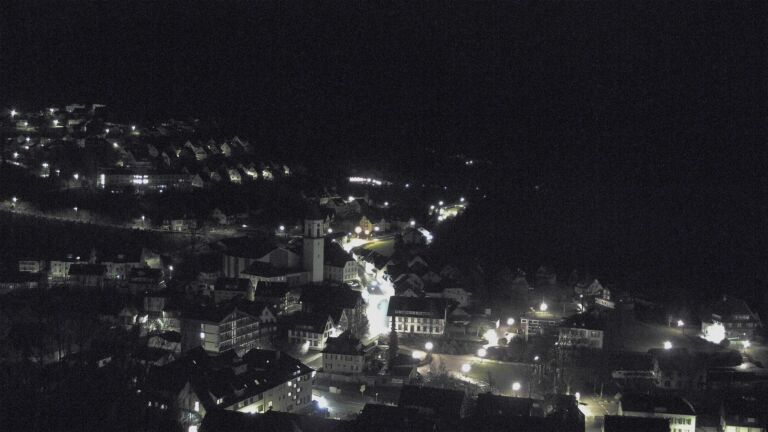 Dieses Bild zeigt eine Webcam-Aufnahme von Ottenhöfen, aufgenommen am Montag, den 23.02.2026 um 02:00 Uhr