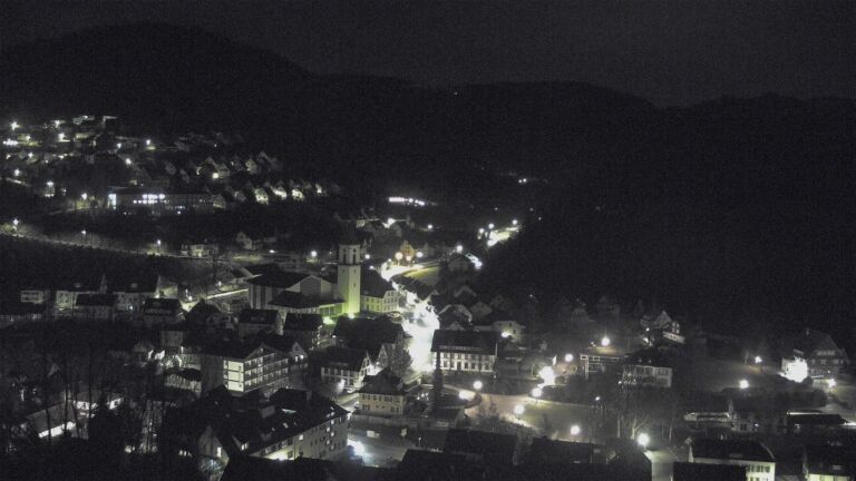 Dieses Bild zeigt eine Webcam-Aufnahme von Ottenhöfen, aufgenommen am Samstag, den 31.01.2026 um 05:50 Uhr