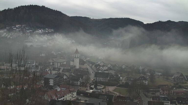 Dieses Bild zeigt eine Webcam-Aufnahme von Ottenhöfen, aufgenommen am Mittwoch, den 04.02.2026 um 11:10 Uhr