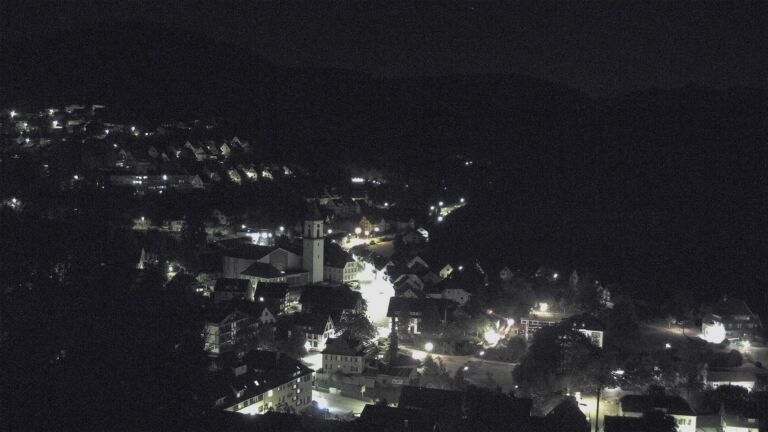 Dieses Bild zeigt eine Webcam-Aufnahme von Ottenhöfen, aufgenommen am Montag, den 10.08.2026 um 03:00 Uhr