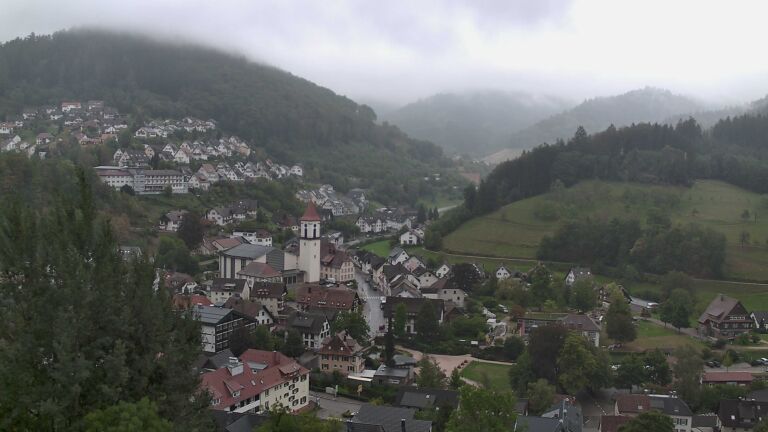 Dieses Bild zeigt eine Webcam-Aufnahme von Ottenhöfen, aufgenommen am Mittwoch, den 16.09.2026 um 11:30 Uhr