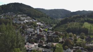 Dieses Bild zeigt eine Webcam-Aufnahme von Ottenhöfen, aufgenommen am Donnerstag, den 15.10.2026 um 13:50 Uhr