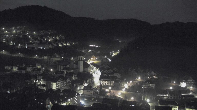 Dieses Bild zeigt eine Webcam-Aufnahme von Ottenhöfen, aufgenommen am Dienstag, den 03.02.2026 um 04:30 Uhr