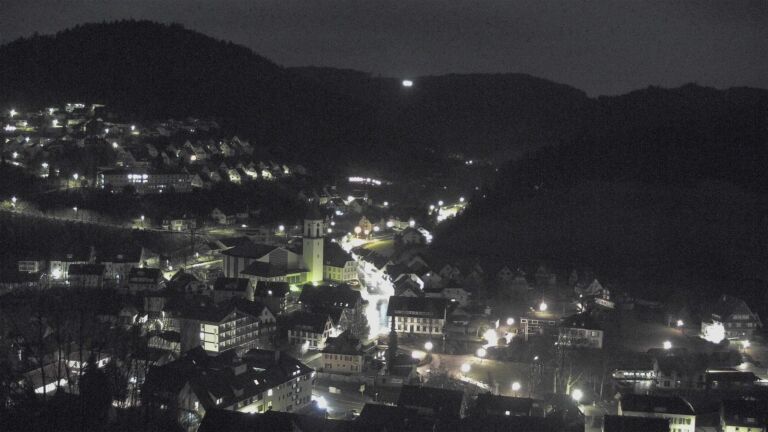 Dieses Bild zeigt eine Webcam-Aufnahme von Ottenhöfen, aufgenommen am Montag, den 02.02.2026 um 05:30 Uhr