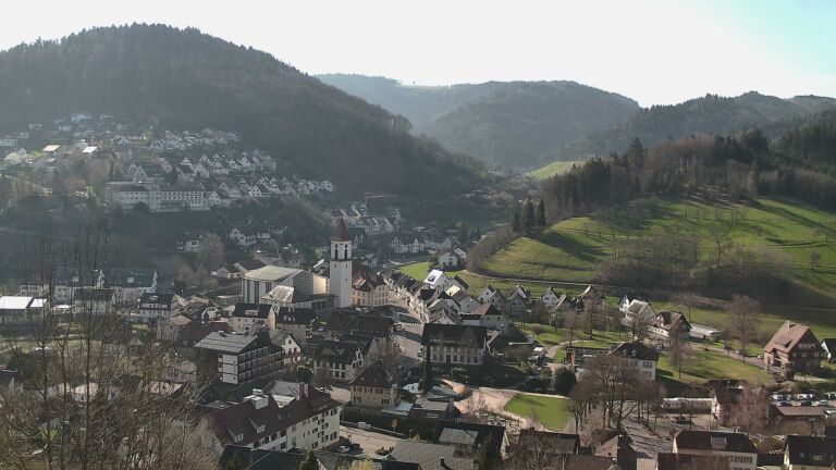 Dieses Bild zeigt eine Webcam-Aufnahme von Ottenhöfen, aufgenommen am Freitag, den 20.03.2026 um 09:30 Uhr