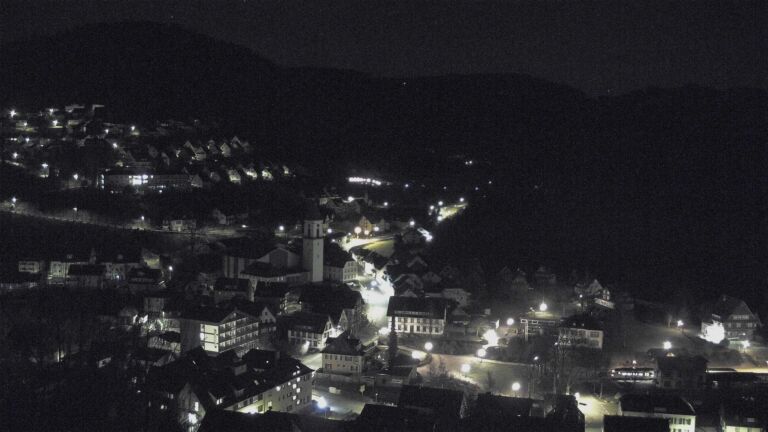 Dieses Bild zeigt eine Webcam-Aufnahme von Ottenhöfen, aufgenommen am Donnerstag, den 26.02.2026 um 04:00 Uhr