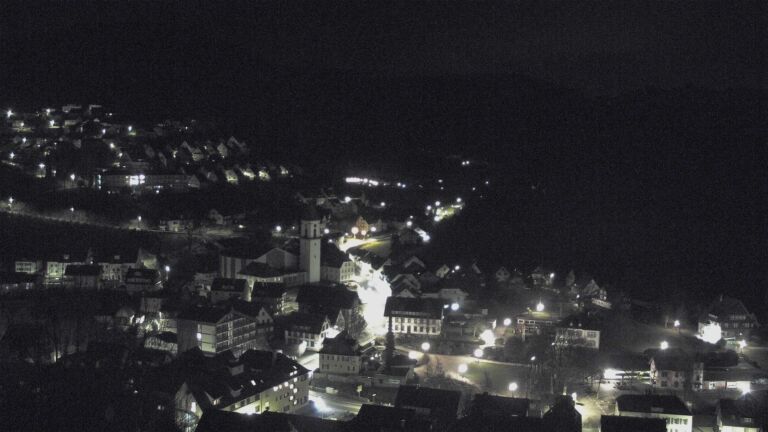 Dieses Bild zeigt eine Webcam-Aufnahme von Ottenhöfen, aufgenommen am Mittwoch, den 11.03.2026 um 01:00 Uhr