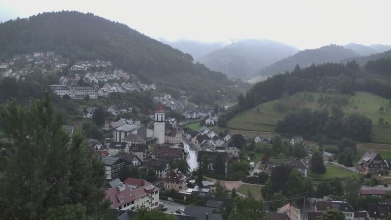 Dieses Bild zeigt eine Webcam-Aufnahme von Ottenhöfen, aufgenommen am Montag, den 29.06.2026 um 05:50 Uhr