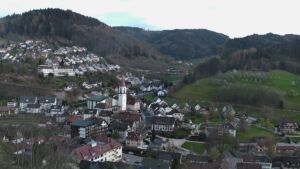 Dieses Bild zeigt eine Webcam-Aufnahme von Ottenhöfen, aufgenommen am Donnerstag, den 09.04.2026 um 20:10 Uhr