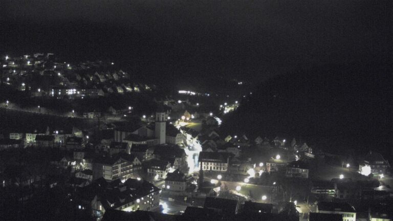 Dieses Bild zeigt eine Webcam-Aufnahme von Ottenhöfen, aufgenommen am Donnerstag, den 26.03.2026 um 00:00 Uhr