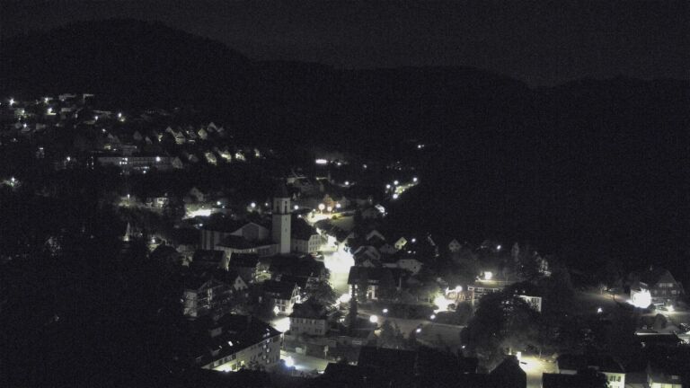 Dieses Bild zeigt eine Webcam-Aufnahme von Ottenhöfen, aufgenommen am Sonntag, den 20.09.2026 um 03:30 Uhr