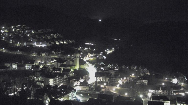 Dieses Bild zeigt eine Webcam-Aufnahme von Ottenhöfen, aufgenommen am Donnerstag, den 12.02.2026 um 06:30 Uhr