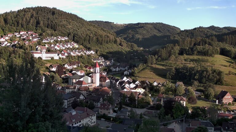Dieses Bild zeigt eine Webcam-Aufnahme von Ottenhöfen, aufgenommen am Freitag, den 03.07.2026 um 20:30 Uhr