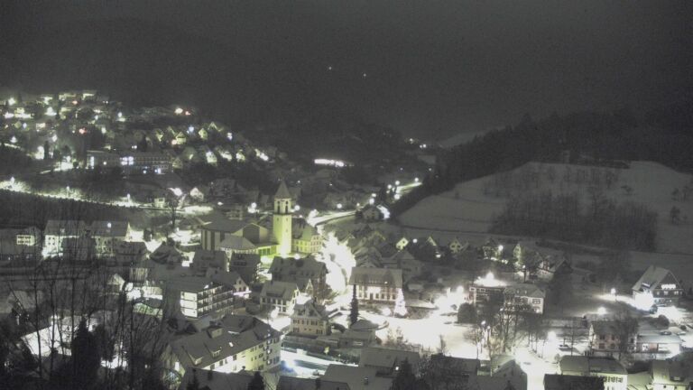 Dieses Bild zeigt eine Webcam-Aufnahme von Ottenhöfen, aufgenommen am Freitag, den 02.01.2026 um 06:00 Uhr