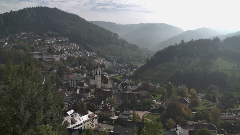 Dieses Bild zeigt eine Webcam-Aufnahme von Ottenhöfen, aufgenommen am Dienstag, den 20.10.2026 um 14:40 Uhr