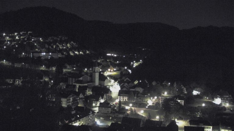 Dieses Bild zeigt eine Webcam-Aufnahme von Ottenhöfen, aufgenommen am Sonntag, den 26.04.2026 um 02:30 Uhr