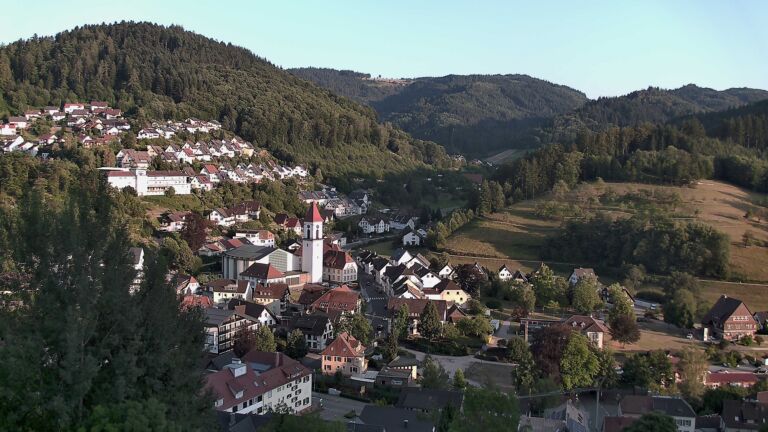 Dieses Bild zeigt eine Webcam-Aufnahme von Ottenhöfen, aufgenommen am Mittwoch, den 29.07.2026 um 20:00 Uhr
