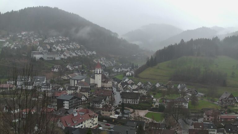 Dieses Bild zeigt eine Webcam-Aufnahme von Ottenhöfen, aufgenommen am Montag, den 30.03.2026 um 11:00 Uhr