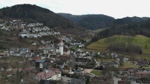 Dieses Bild zeigt eine Webcam-Aufnahme von Ottenhöfen, aufgenommen am Sonntag, den 15.02.2026 um 15:00 Uhr