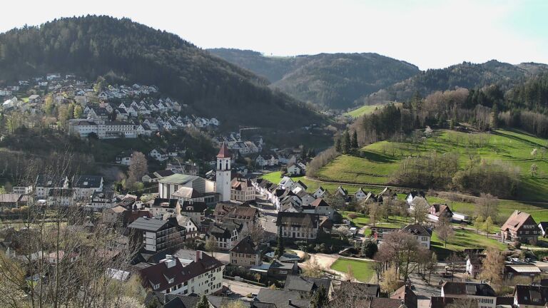 Dieses Bild zeigt eine Webcam-Aufnahme von Ottenhöfen, aufgenommen am Dienstag, den 07.04.2026 um 09:40 Uhr