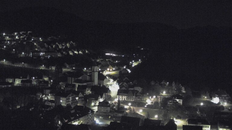 Dieses Bild zeigt eine Webcam-Aufnahme von Ottenhöfen, aufgenommen am Samstag, den 18.04.2026 um 03:00 Uhr