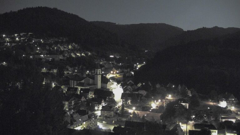 Dieses Bild zeigt eine Webcam-Aufnahme von Ottenhöfen, aufgenommen am Donnerstag, den 30.07.2026 um 03:00 Uhr