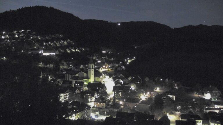 Dieses Bild zeigt eine Webcam-Aufnahme von Ottenhöfen, aufgenommen am Freitag, den 25.09.2026 um 06:20 Uhr