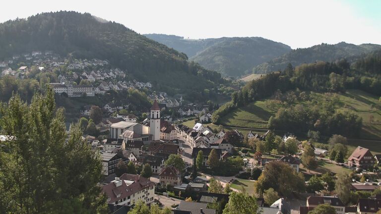 Dieses Bild zeigt eine Webcam-Aufnahme von Ottenhöfen, aufgenommen am Dienstag, den 29.09.2026 um 10:20 Uhr