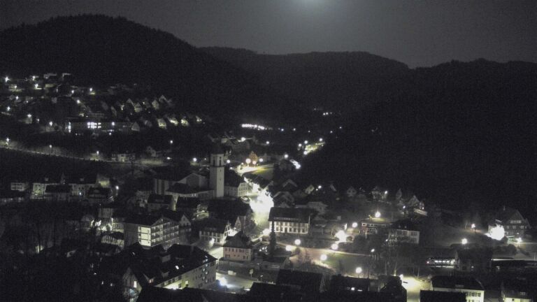 Dieses Bild zeigt eine Webcam-Aufnahme von Ottenhöfen, aufgenommen am Dienstag, den 10.03.2026 um 04:30 Uhr