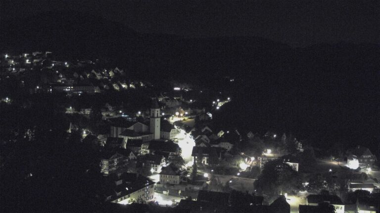 Dieses Bild zeigt eine Webcam-Aufnahme von Ottenhöfen, aufgenommen am Samstag, den 15.08.2026 um 04:30 Uhr
