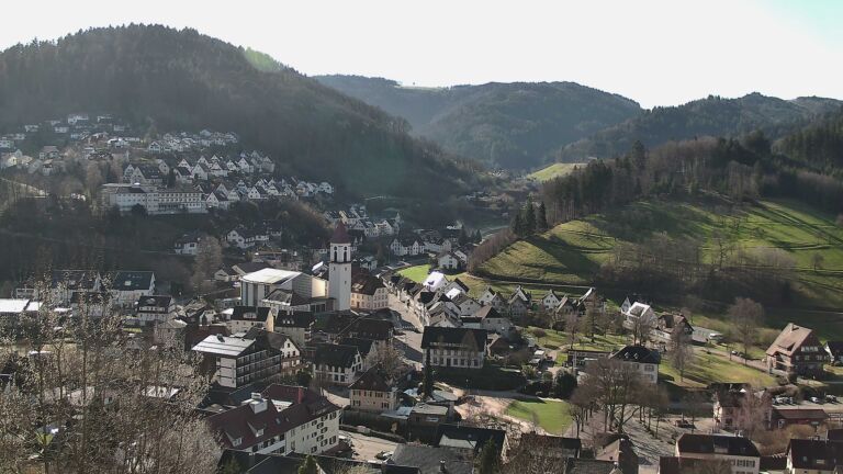 Dieses Bild zeigt eine Webcam-Aufnahme von Ottenhöfen, aufgenommen am Montag, den 02.03.2026 um 10:00 Uhr