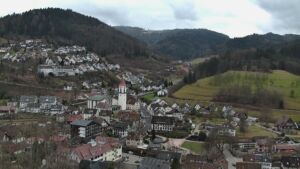 Dieses Bild zeigt eine Webcam-Aufnahme von Ottenhöfen, aufgenommen am Sonntag, den 15.02.2026 um 14:10 Uhr