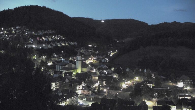 Dieses Bild zeigt eine Webcam-Aufnahme von Ottenhöfen, aufgenommen am Freitag, den 11.09.2026 um 06:10 Uhr
