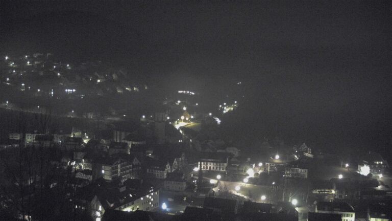 Dieses Bild zeigt eine Webcam-Aufnahme von Ottenhöfen, aufgenommen am Mittwoch, den 28.01.2026 um 02:00 Uhr