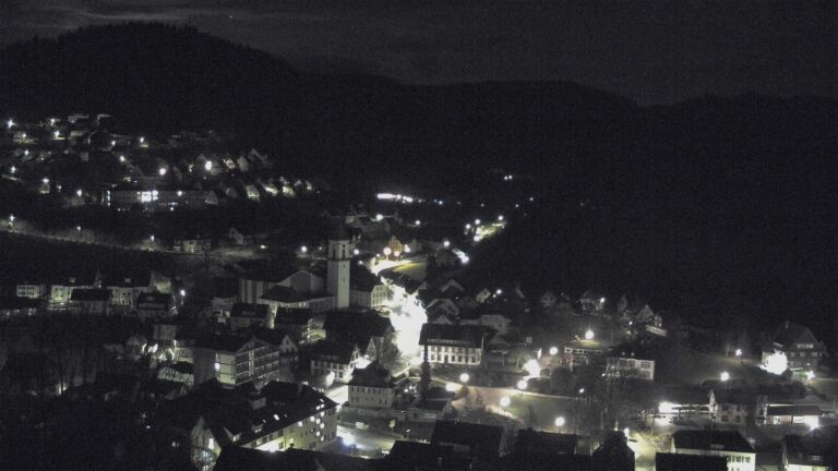 Dieses Bild zeigt eine Webcam-Aufnahme von Ottenhöfen, aufgenommen am Mittwoch, den 11.03.2026 um 03:30 Uhr