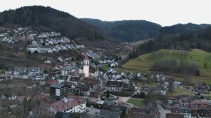 Dieses Bild zeigt eine Webcam-Aufnahme von Ottenhöfen, aufgenommen am Sonntag, den 15.02.2026 um 17:40 Uhr