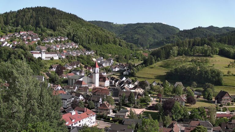 Dieses Bild zeigt eine Webcam-Aufnahme von Ottenhöfen, aufgenommen am Freitag, den 29.05.2026 um 18:00 Uhr