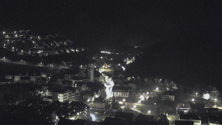 Dieses Bild zeigt eine Webcam-Aufnahme von Ottenhöfen, aufgenommen am Dienstag, den 17.03.2026 um 04:00 Uhr