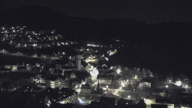 Dieses Bild zeigt eine Webcam-Aufnahme von Ottenhöfen, aufgenommen am Dienstag, den 07.04.2026 um 23:30 Uhr