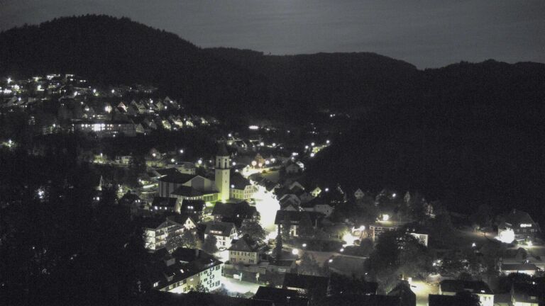 Dieses Bild zeigt eine Webcam-Aufnahme von Ottenhöfen, aufgenommen am Montag, den 21.09.2026 um 20:30 Uhr