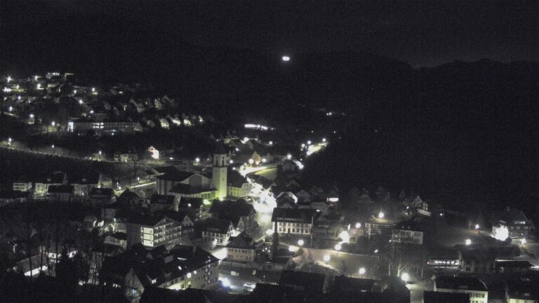 Dieses Bild zeigt eine Webcam-Aufnahme von Ottenhöfen, aufgenommen am Montag, den 09.02.2026 um 05:40 Uhr