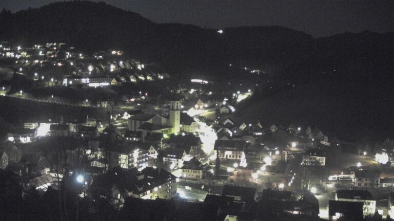 Dieses Bild zeigt eine Webcam-Aufnahme von Ottenhöfen, aufgenommen am Dienstag, den 16.12.2025 um 06:50 Uhr