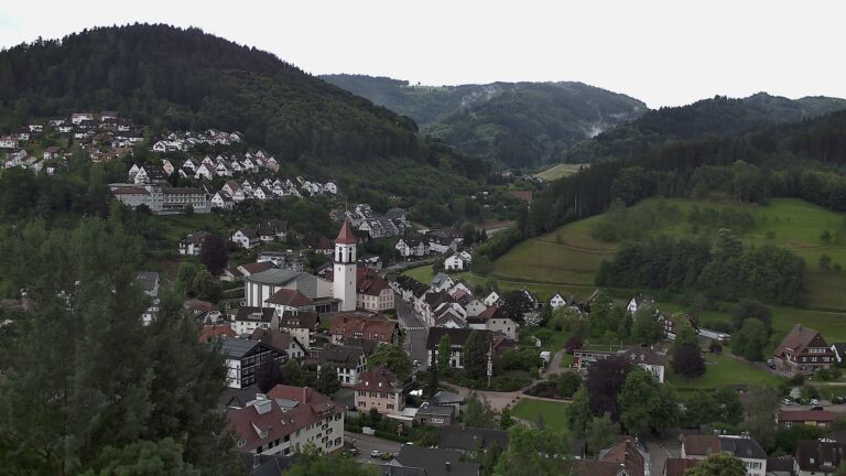 Dieses Bild zeigt eine Webcam-Aufnahme von Ottenhöfen, aufgenommen am Dienstag, den 09.06.2026 um 11:50 Uhr