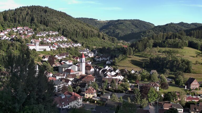 Dieses Bild zeigt eine Webcam-Aufnahme von Ottenhöfen, aufgenommen am Freitag, den 03.07.2026 um 20:00 Uhr