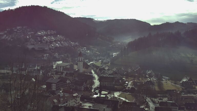 Dieses Bild zeigt eine Webcam-Aufnahme von Ottenhöfen, aufgenommen am Freitag, den 30.01.2026 um 11:50 Uhr